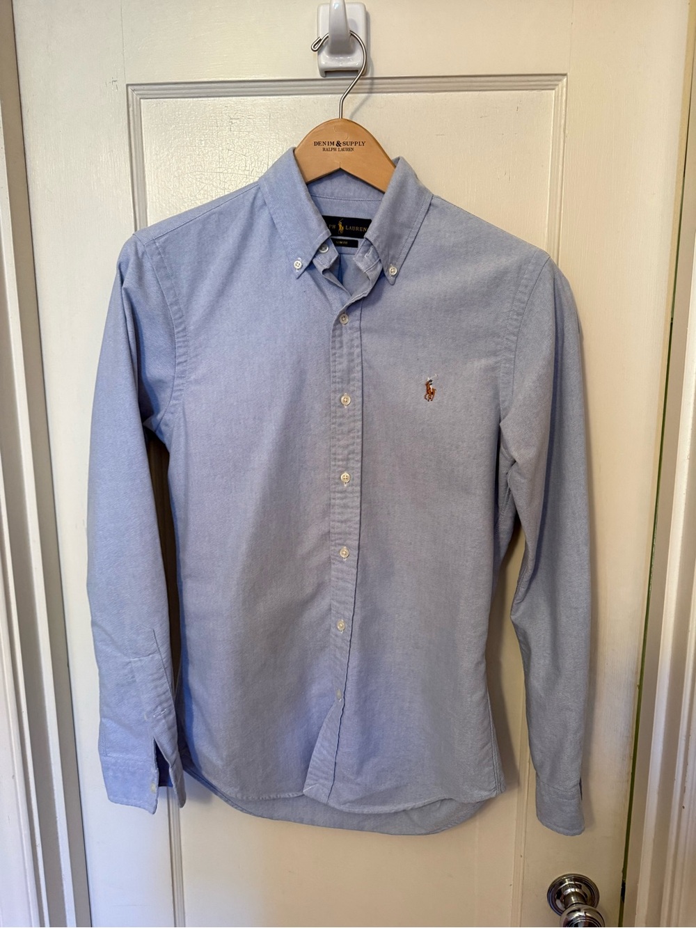 Polo by Ralph Lauren Light Blue Button-Down Oxford Shirt